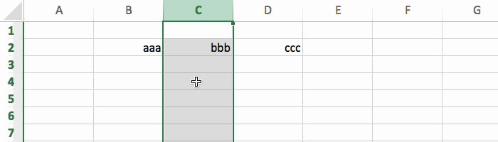 tips about moving rows or columns in excel
