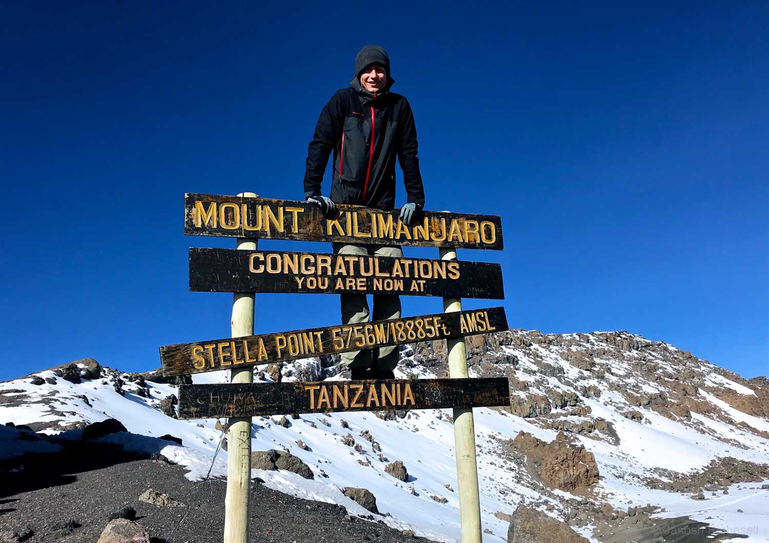 Tanzania Kilimanjaro Peak Sign