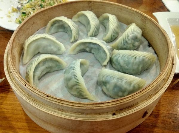 Jiao zi, or water dumpling in Taiwan