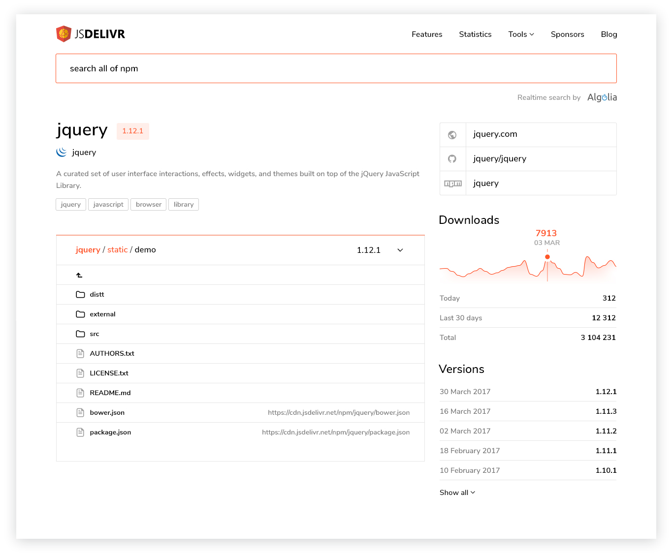 JsDelivr - A Free, Fast, And Reliable Open Source CDN