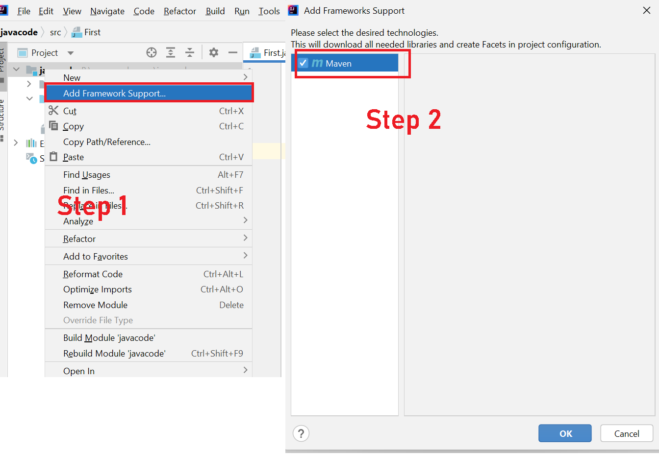 how-to-convert-java-project-into-maven-project-in-intellij-idea