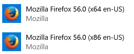 Firefox add remove programs