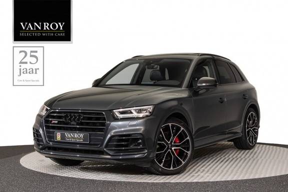 Audi SQ5 3.0 TFSI 354pk Quattro Black Edition Panoramadak Luchtvering Valconaleder+Memory Carbon Matrix-Dynamisch Keyless Navi-High ACC DriveSelect  21"Performance 360Camera Pdc