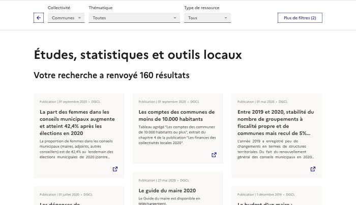 Bibliothèque des publications statistiques locales