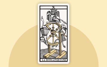The Wheel of Fortune Meaning - Major Arcana - Ancient Alchemy Tarot - image