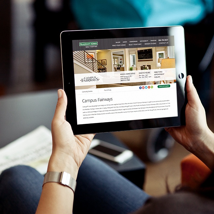 Quadrant Homes Visual Design