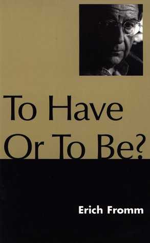 To Have or to Be? Cover
