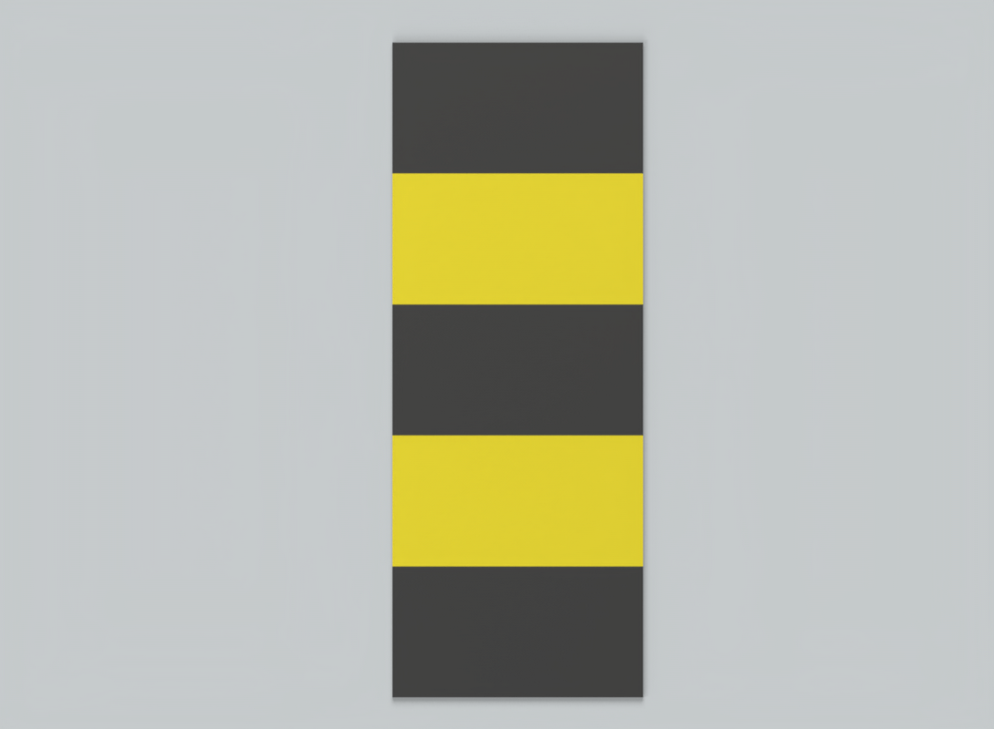 Clear Path Walkway Top Yellow