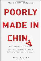 Related book Poorly Made in China: An Insider's Account of the Tactics Behind China's Production Game Cover