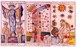 The Prophecy in the Tarot. Drawings by Jean Dodal 1710