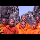 Cambodia  Angkor Monks 1