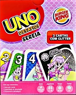 Burger King Uno Desafio: Sereia (Brazil)