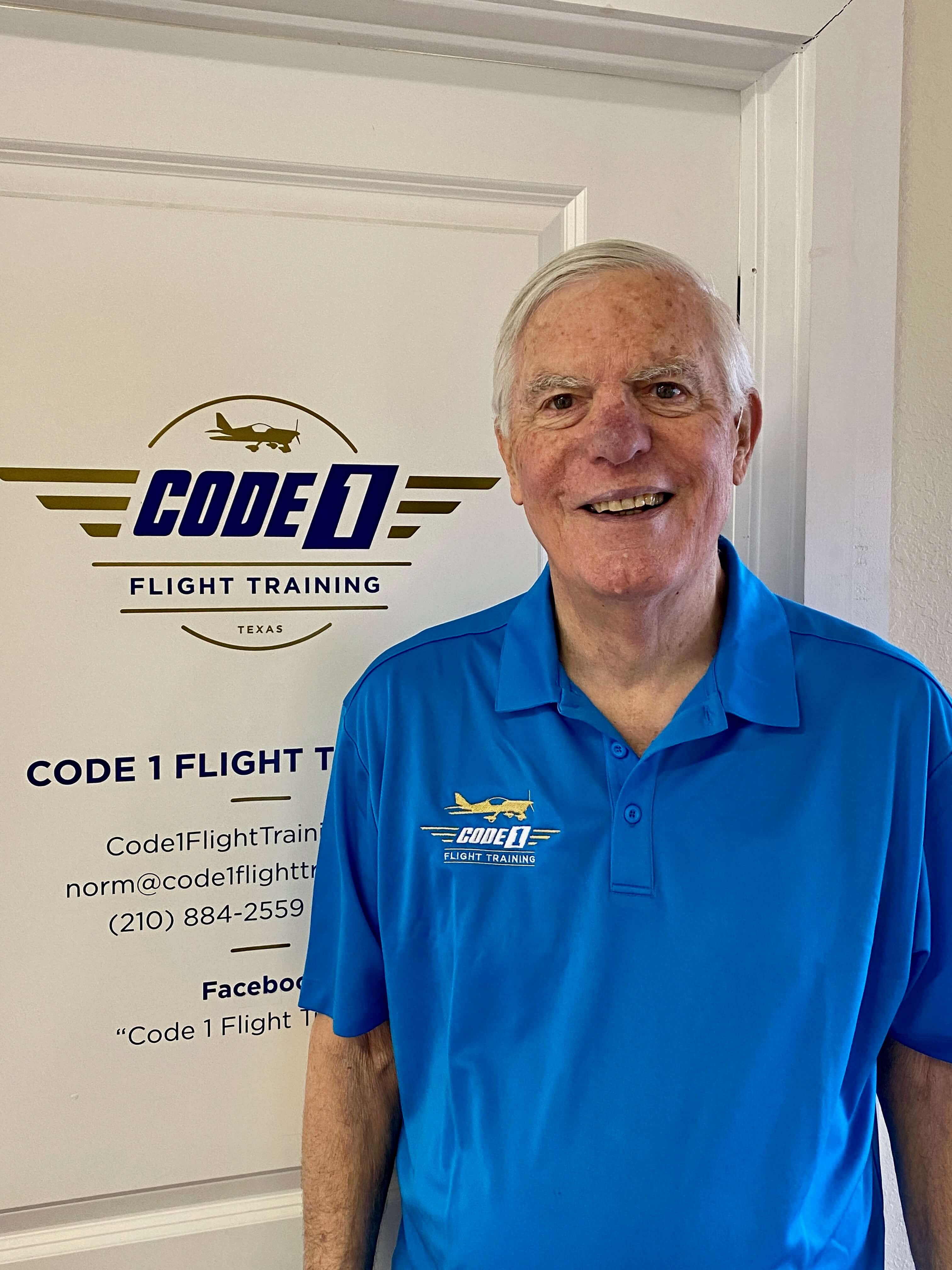 Code 1 Flight Training CEO Norm Rathje