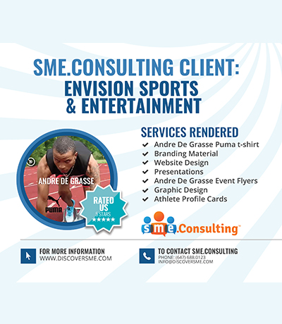 Envision Sports & Entertainment - SME.Consulting branding client