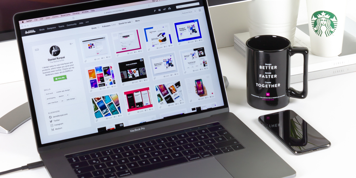 9 examples of UI animation to spark your creativity A laptop screen with examples of UI animation