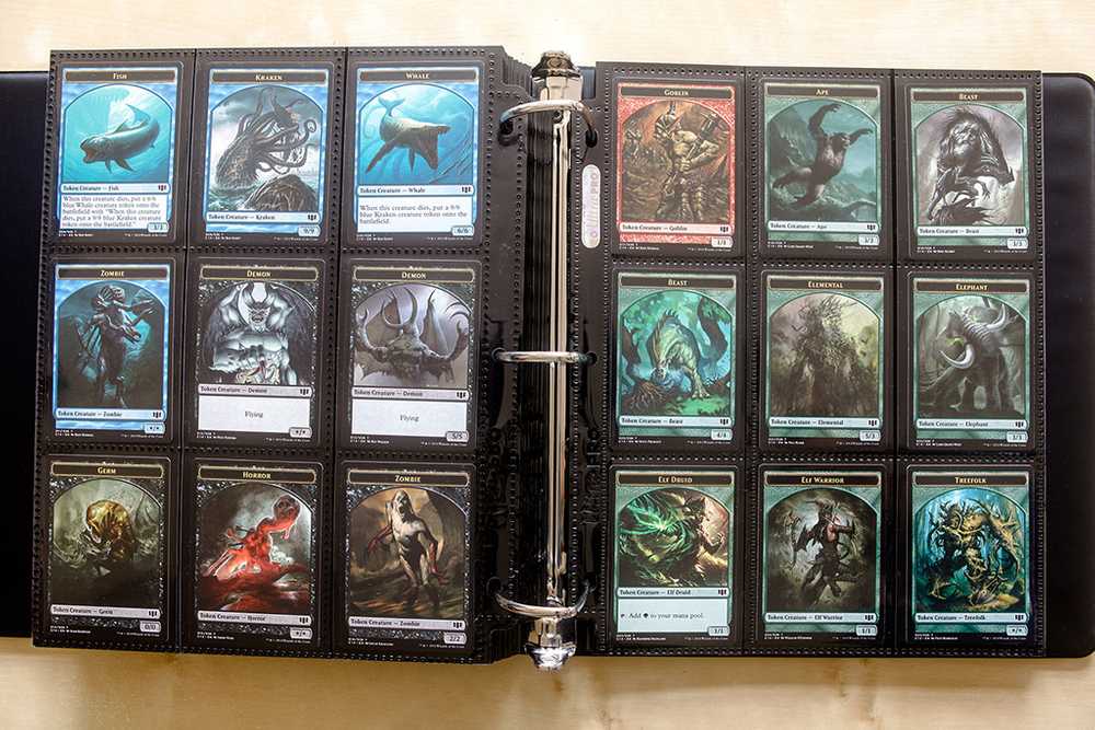 A collection of every MTG token card ever printed!