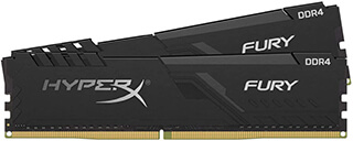 HyperX Fury 16GB Black XMP RAM