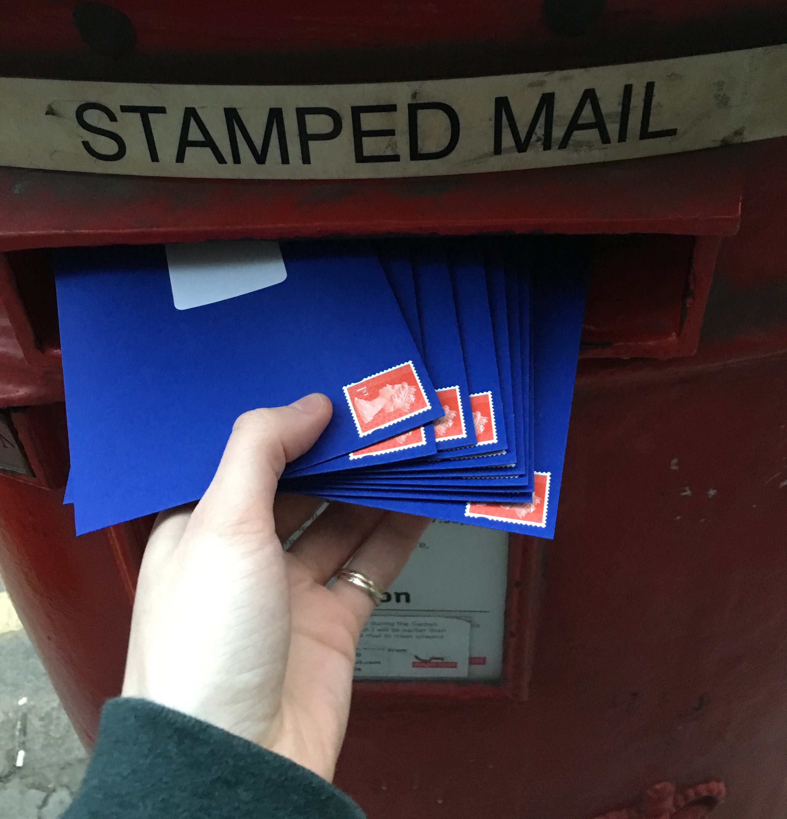 we used to post out every Monzo card