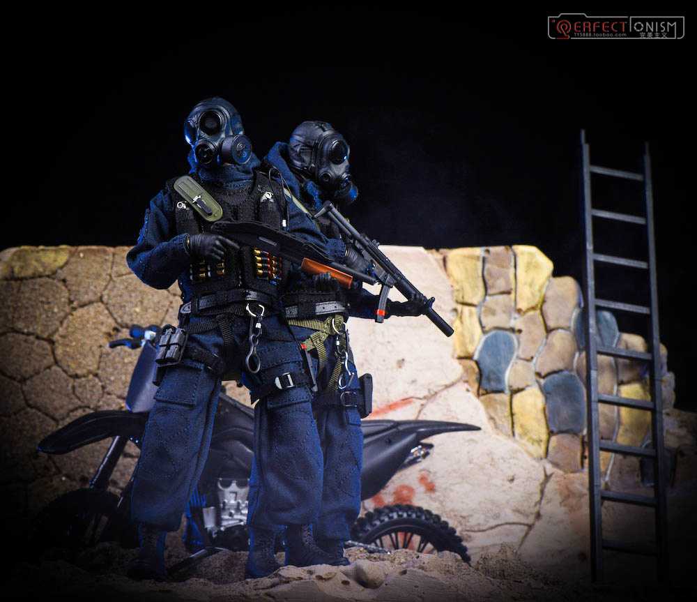 British Special Forces Pocket Elite Series SAS CRW 1/12 Figures