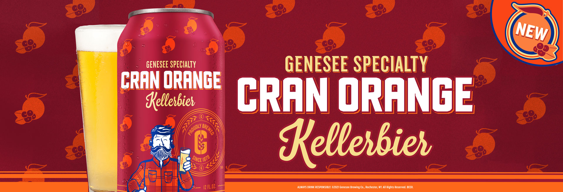 Genesee Specialty Cran Orange Kellerbier is back!