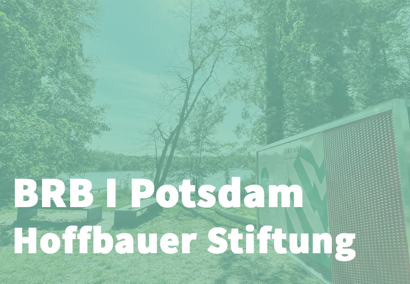 BRB I Potsdam - Hermannswerder, Hoffbauer Stiftung I TIKI SUP & KANU Verleih
