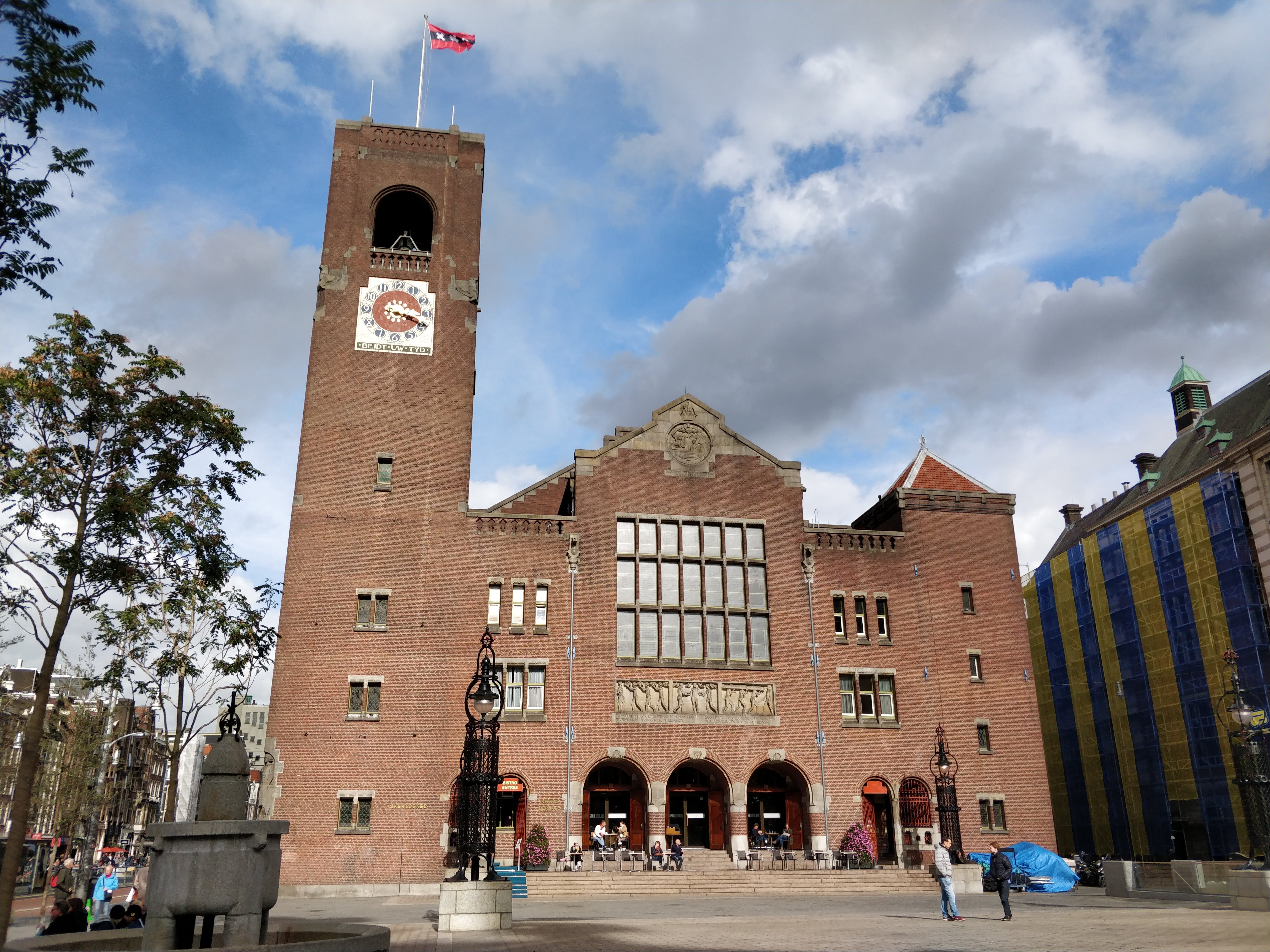 The Beurs Van Berlage from the outside