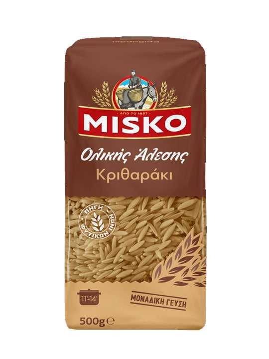 Epicerie-Grecque-Produits-Grecs-500g-Pâtes-langue-d-oiseau-medium-à-grains-entiers-Misko