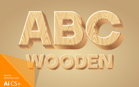 Wooden Alphabet images/1-3D-wood-typography_1.jpg