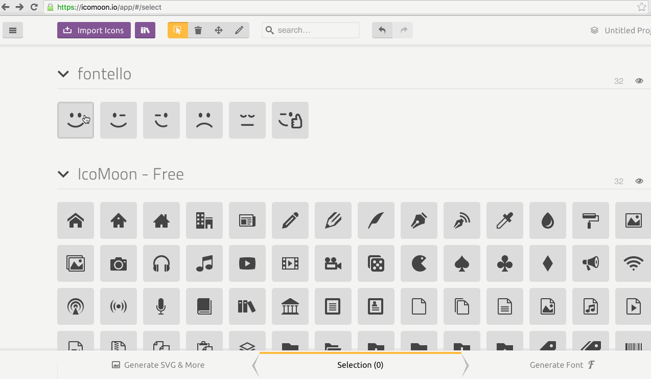 Free Free Svg As Icon Font 868 SVG PNG EPS DXF File