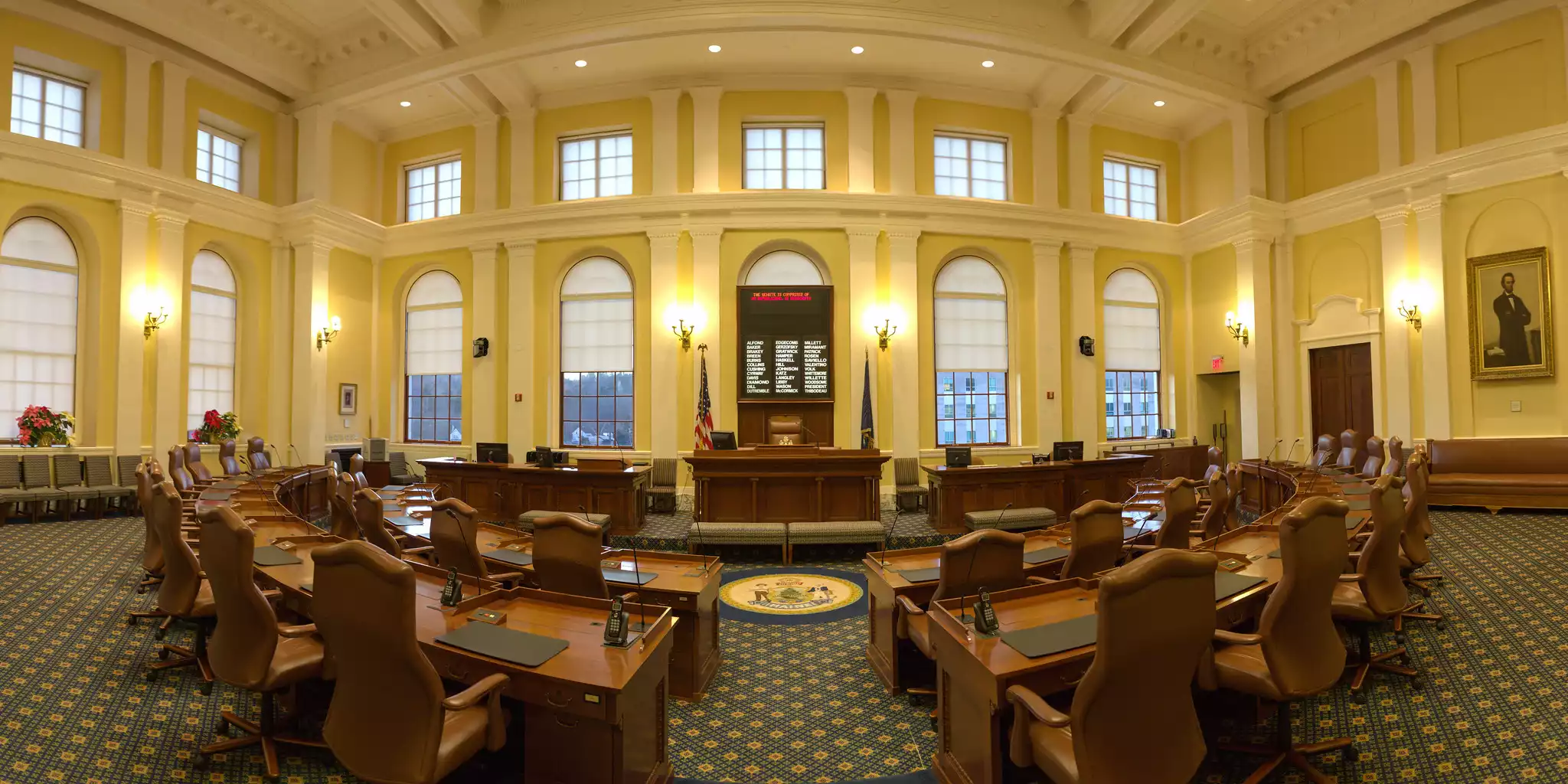 Maine State Senate Chamber