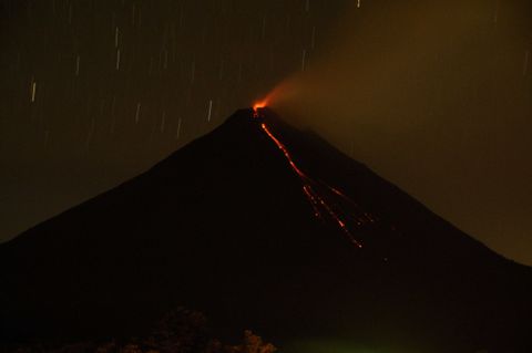 Arenal Eruption Photos