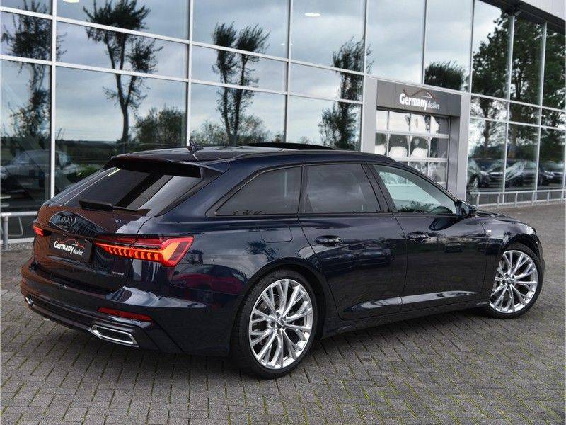 Audi A6 Avant 50TDI Quattro 286pk S-Line Black Optic Lucht Pano RS-Zetels 21-Inch DAB 4-Wiel-Best. afbeelding 2