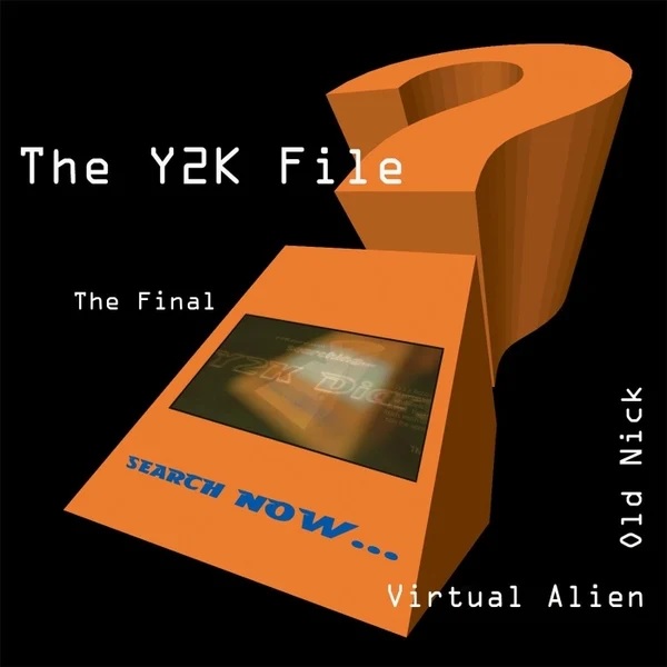 The Y2K File single cover by Virtual Alien  and Old Nick