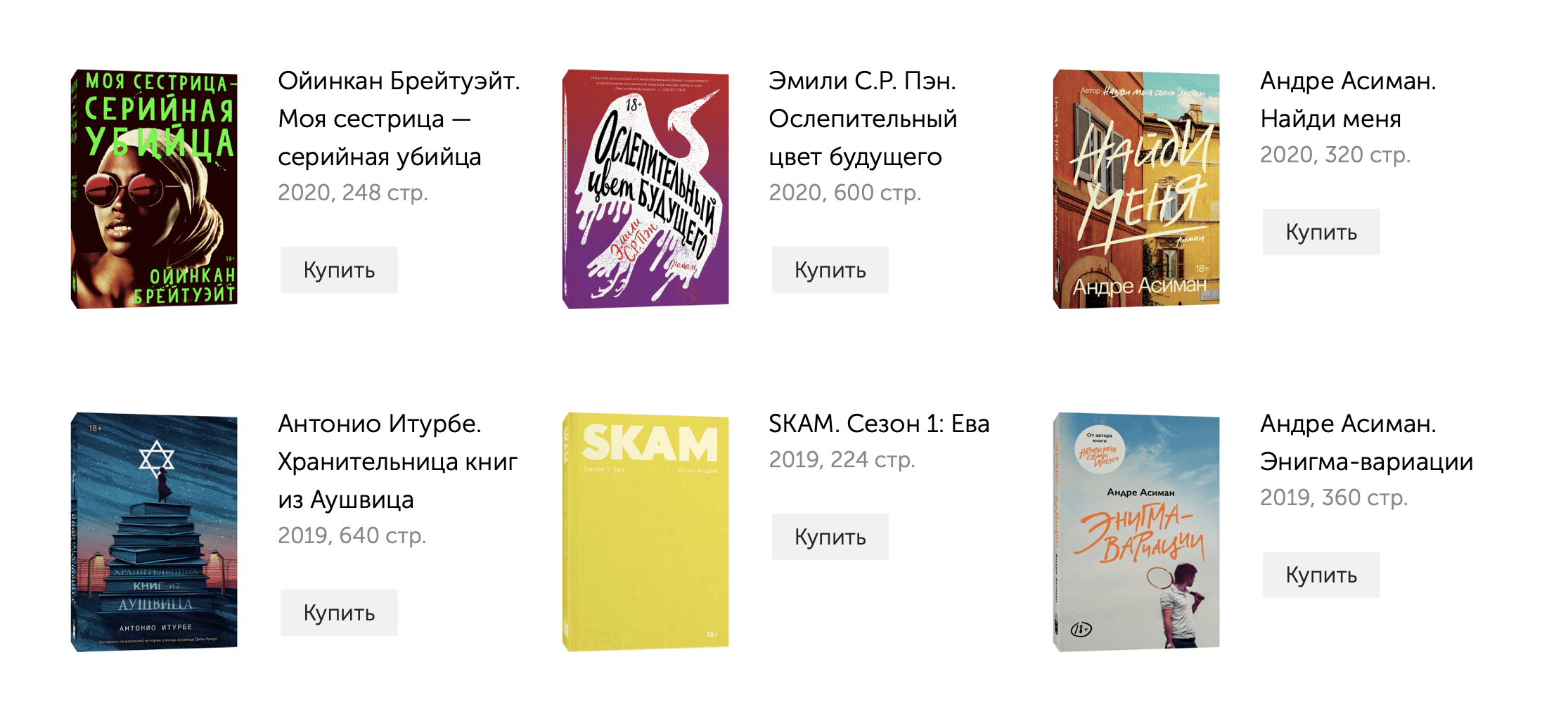 Адаптированные обложки Popcorn Books