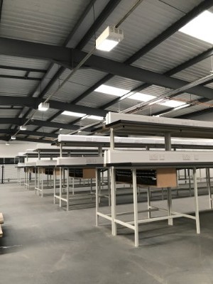 HG Electrical Image of Workbench Power & Data Installation