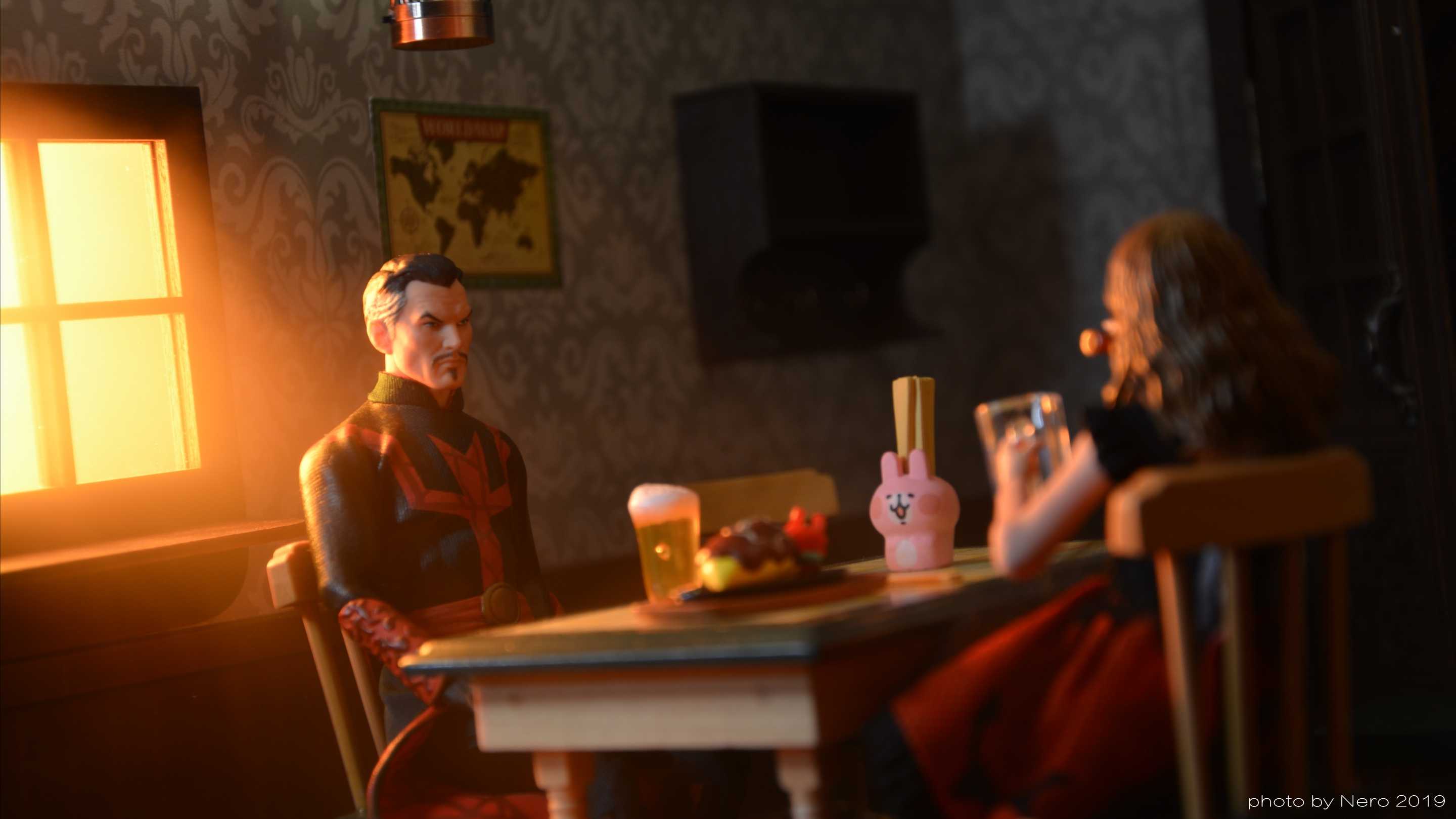 PX Doctor Strange Dinner With Assistant