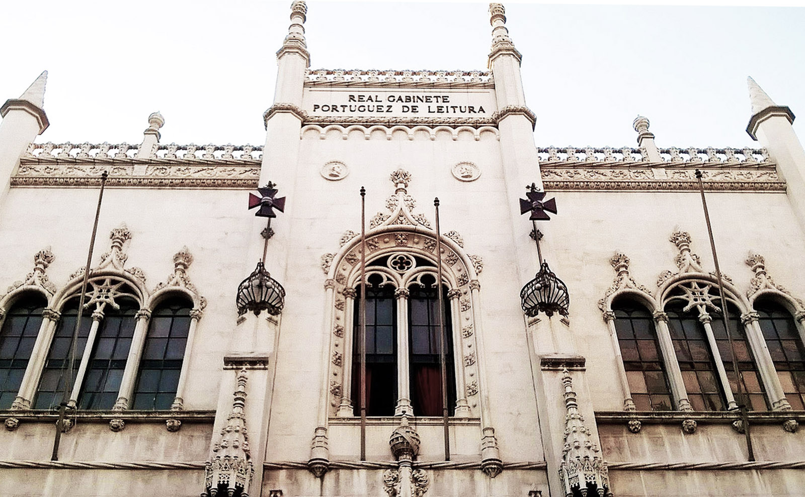 facade of the royal portuguese reading room
