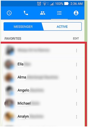 what does sync contacts mean on messenger