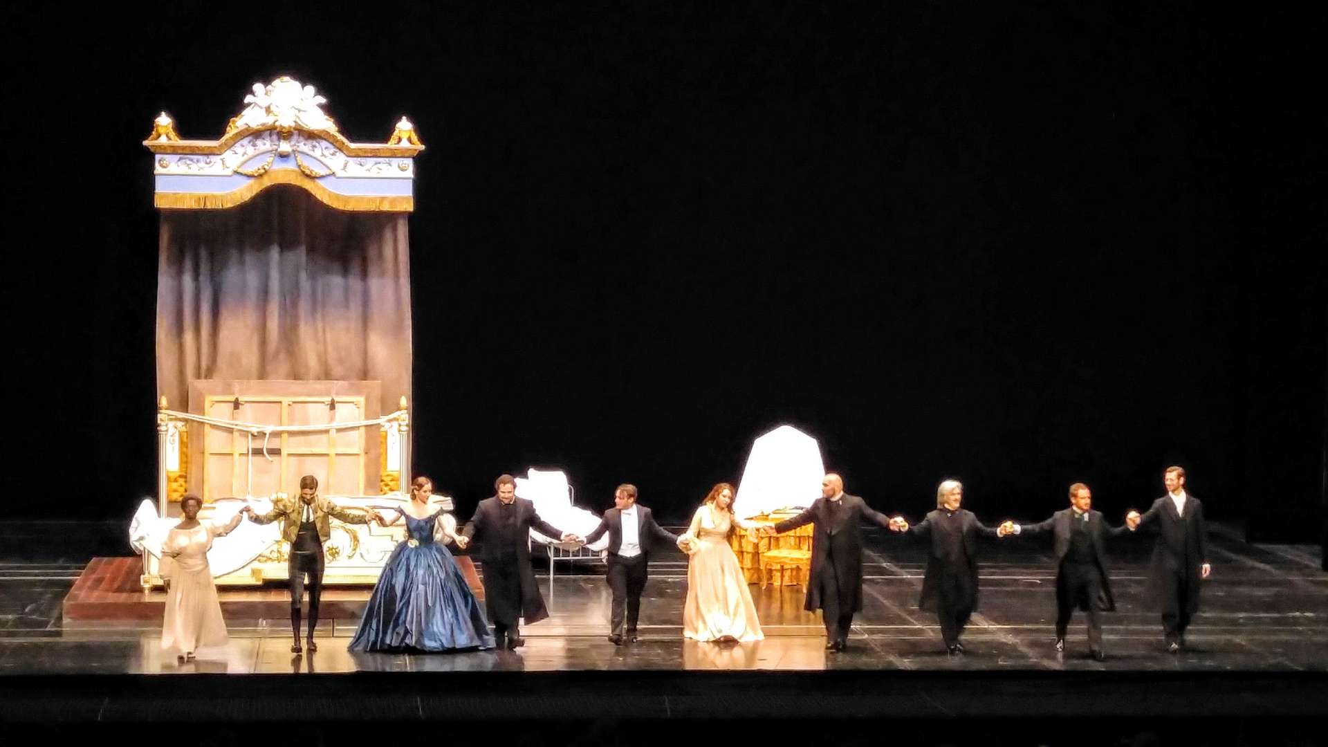 Curtain Call, La Traviata, Opéra national de Paris, 1 June 2016