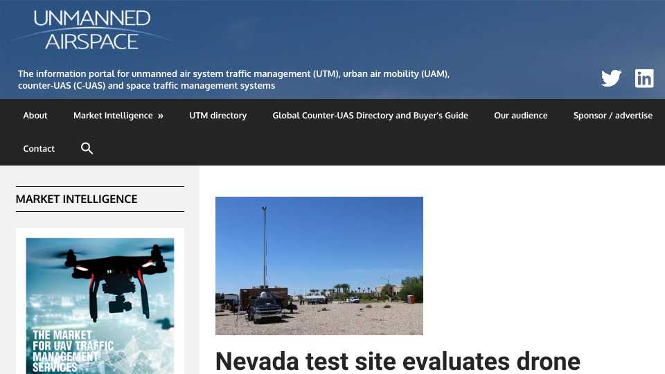 Nevada test site evaluates drone detection technology