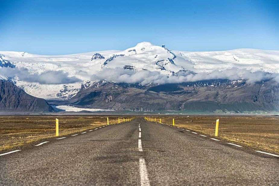 Ringstraße, Berge, Gletscher, Skaftafell, Island