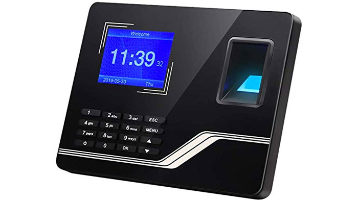 Mobile 28 Battery Powered Fingerprint Time Clock