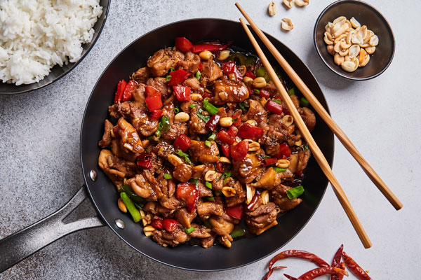 Takeout Style Kung Pao Chicken