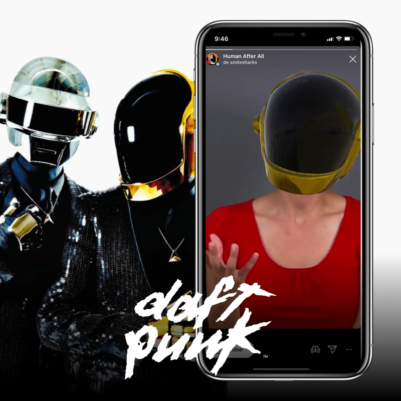 Daft Punk - Instagram filter