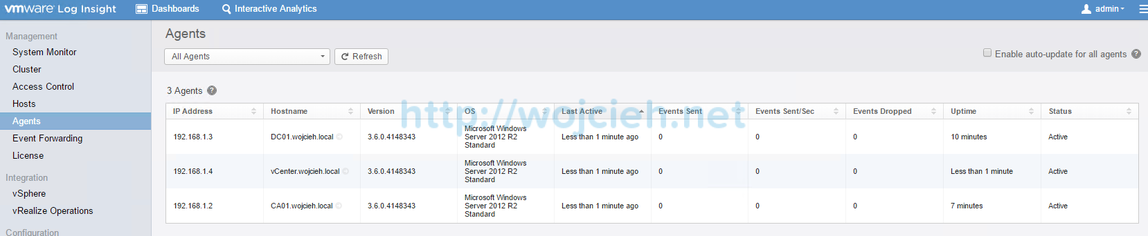VMware vRealize Log Insight - Installation and Configuration - 26