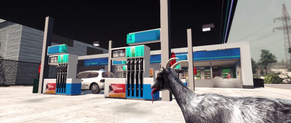 Goat Simulator : le simulateur de chèvre est enfin de sortie ! sur Quatre Sans Quatre