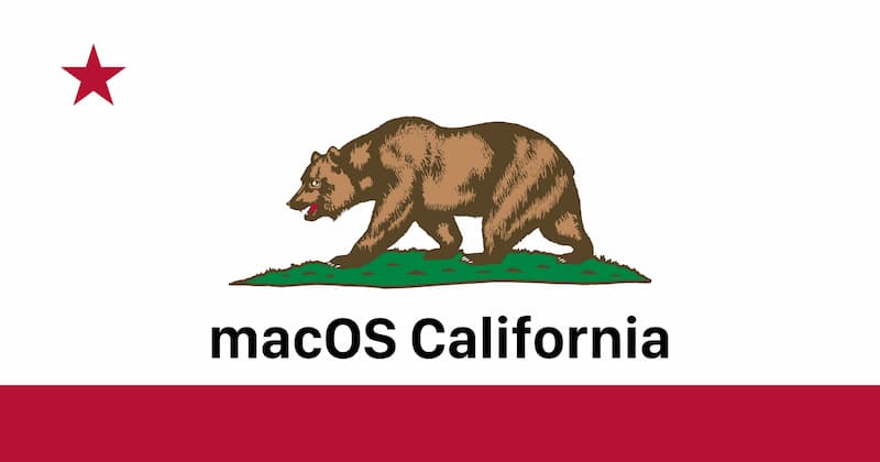 macOS California logo