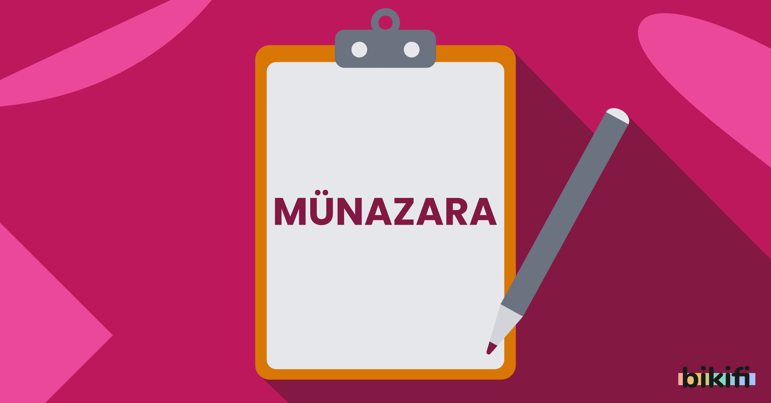 Münazara ve Özellikleri