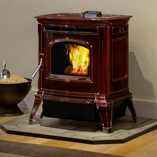 Poêle Harman Absolute 43 brun marjolique