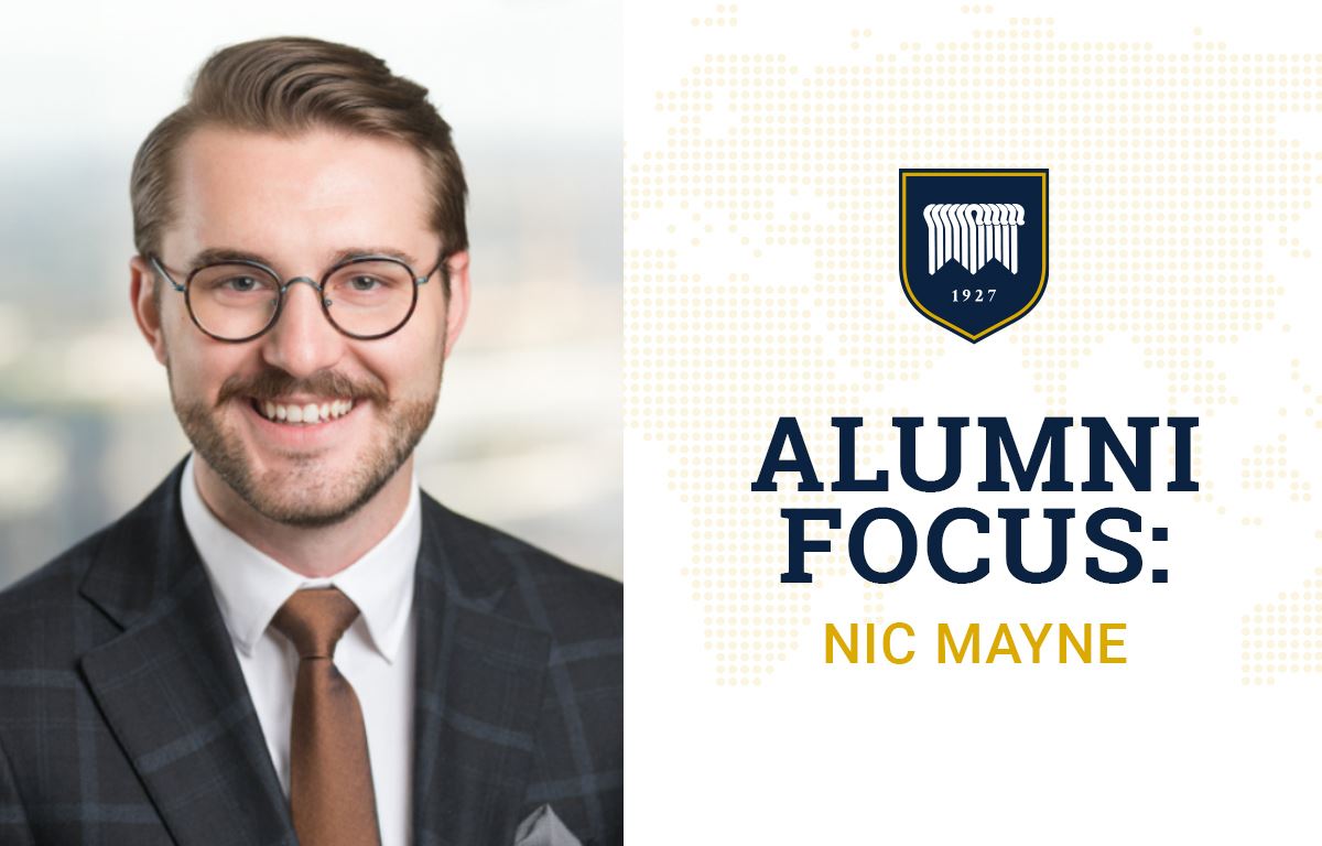 Alumni Spotlight: Nic Mayne